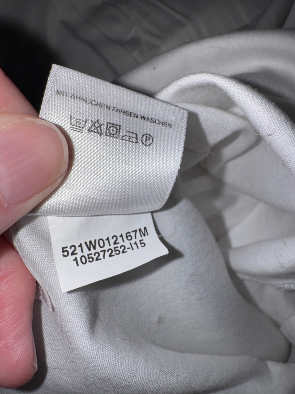 Jones New York White Tailored Button-Up Blouse - Picture 4 of 5